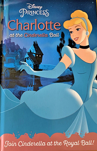 Disney Princess Charlotte at the Cinderella Ball